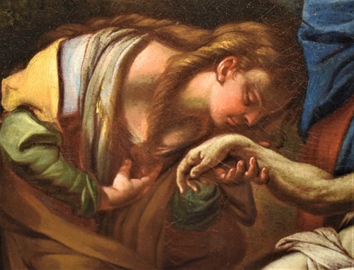 Lamentation of the Virgin whit Magdalene on Christ 